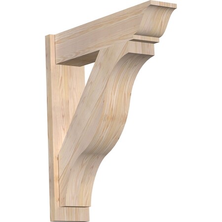 Ekena Millwork Funston Smooth Traditional Outlooker, Douglas Fir, 7 1/2"W x 30"D x 34"H OUT08X30X34FST01SDF